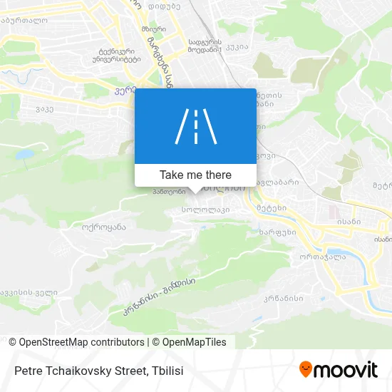 Petre Tchaikovsky Street map