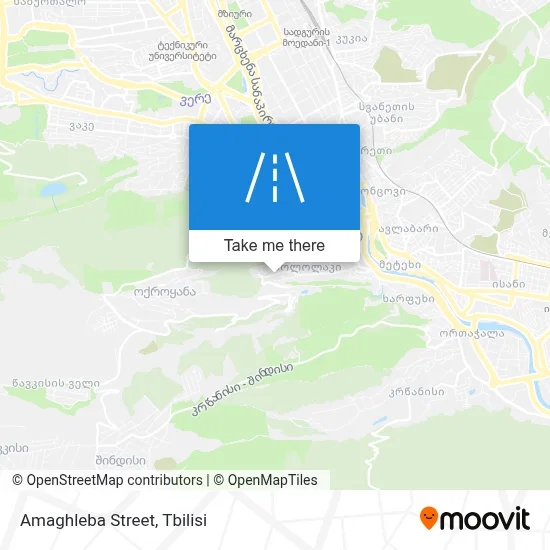 Amaghleba Street map