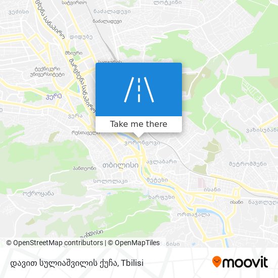 დავით სულიაშვილის ქუჩა map