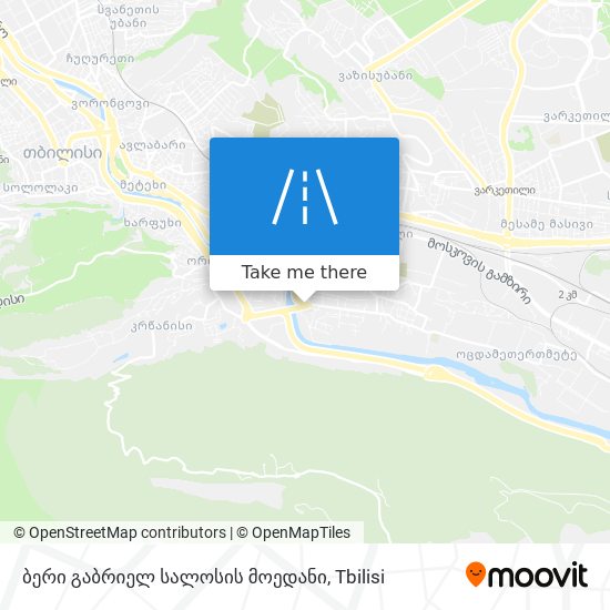 ბერი გაბრიელ სალოსის მოედანი map