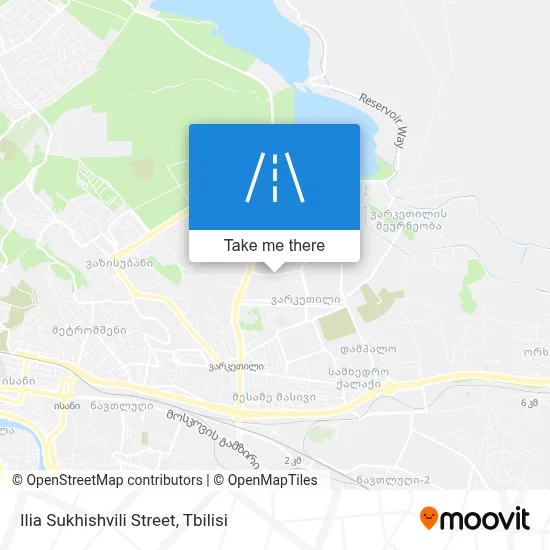 Ilia Sukhishvili Street map