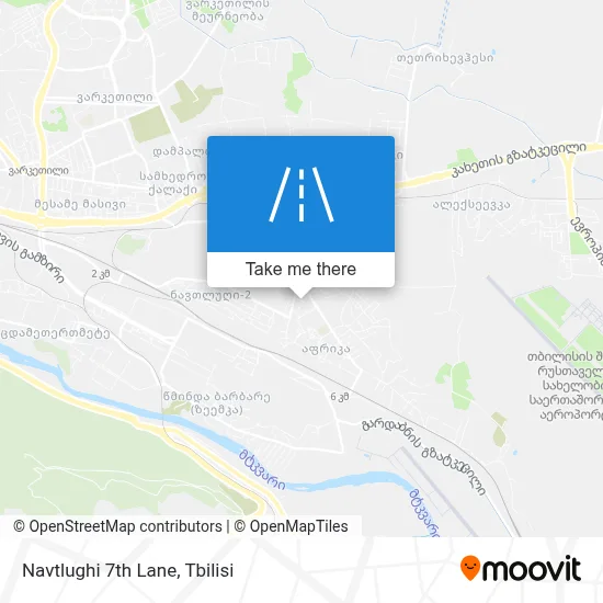 Navtlughi 7th Lane map