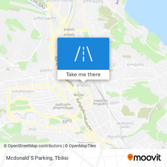 Карта Mcdonald`S Parking