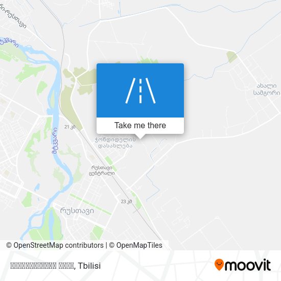 მაზნიაშვილის ქუჩა map