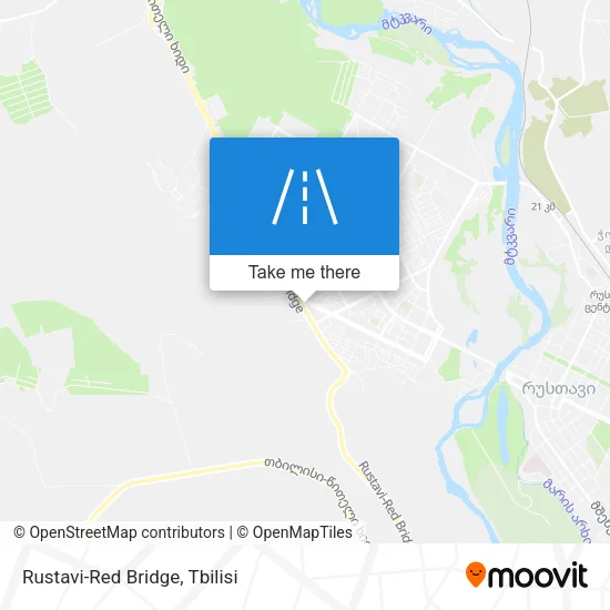 Карта Rustavi-Red Bridge