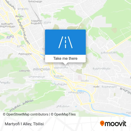 Martyofi I Alley map