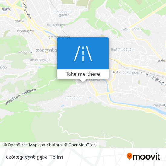 მართვილის ქუჩა map