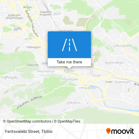 Feritsvalebi Street map