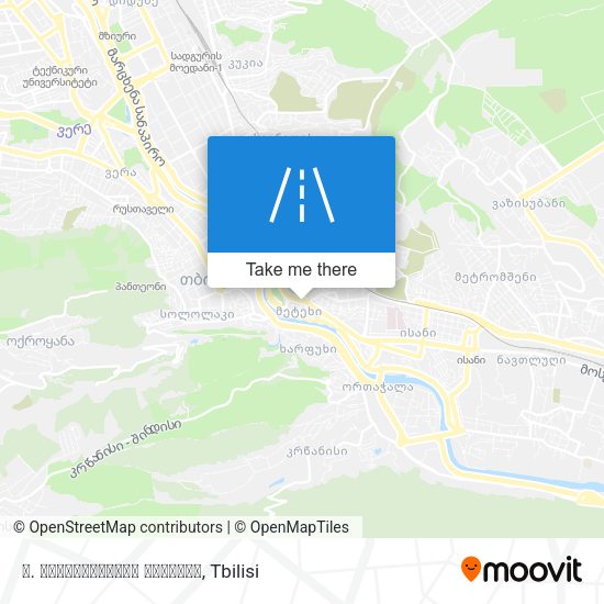 ნ. ბარათაშვილის აღმართი map