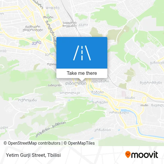 Yetim Gurji Street map