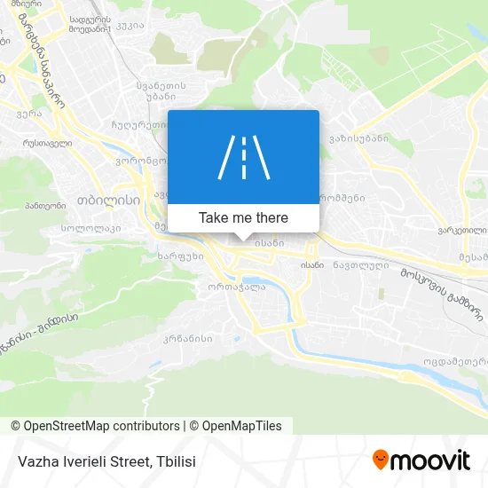 ვაჟა ივერიელის ქუჩა map