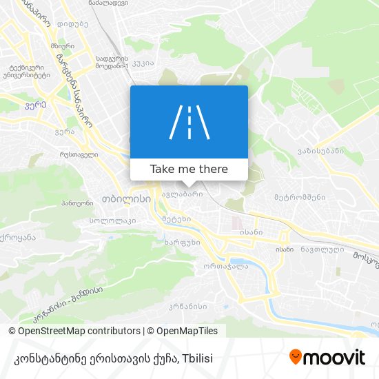 კონსტანტინე ერისთავის ქუჩა map