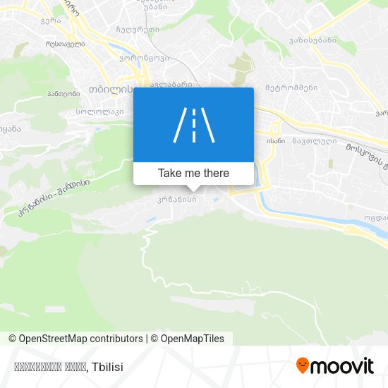 კრწანისის ქუჩა map
