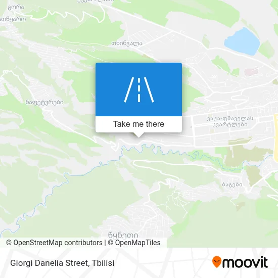 Giorgi Daneliа Street map