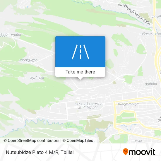 Карта Nutsubidze Plato 4 M/R