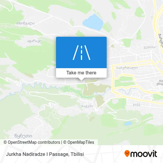 ჯურხა ნადირაძის I შესახვევი map