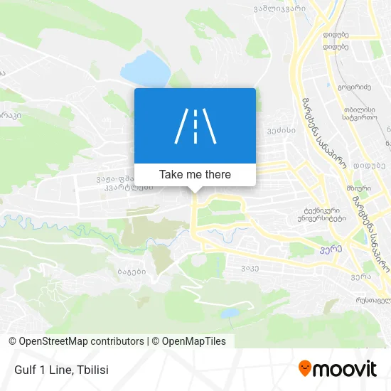 Карта Gulf 1 Line