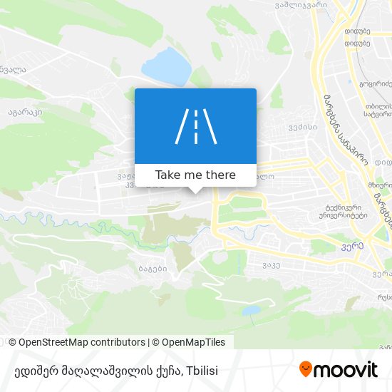 ედიშერ მაღალაშვილის ქუჩა map