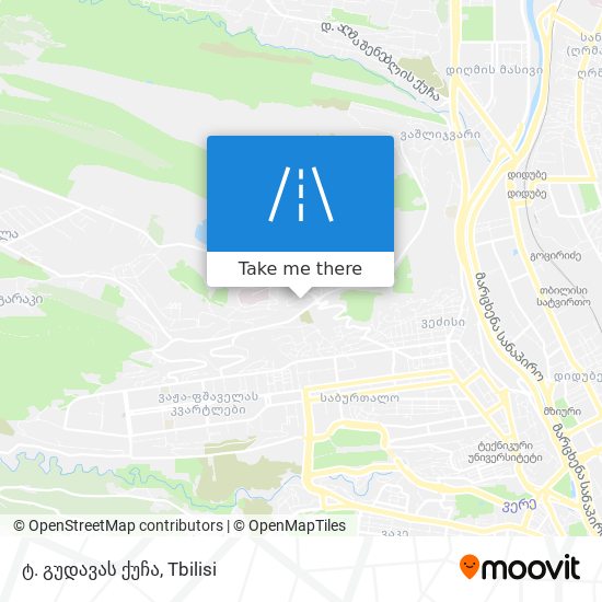 ტ. გუდავას ქუჩა map