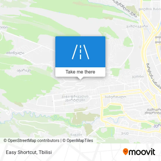 Карта Easy Shortcut
