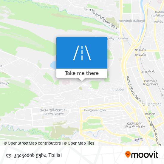 ლ. კვაჭაძის ქუჩა map