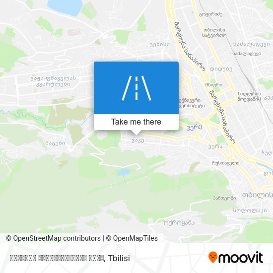 ნიკოლოზ ბერძენიშვილის ქუჩა map