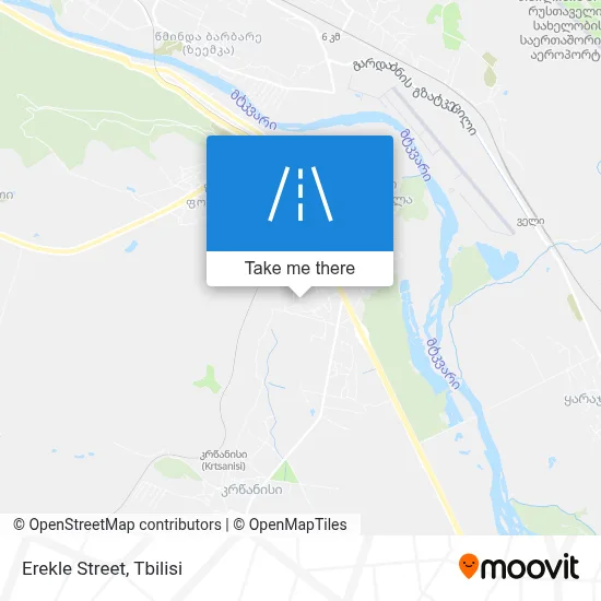 Erekle Street map