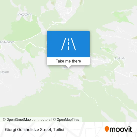 Giorgi Odishelidze Street map
