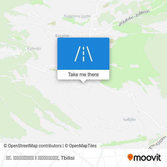 გრ. რობაქიძის I შესახვევი map