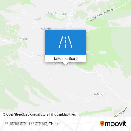 გრ. რობაქიძის II შესახვევი map