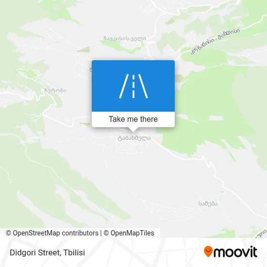 Didgori Street map