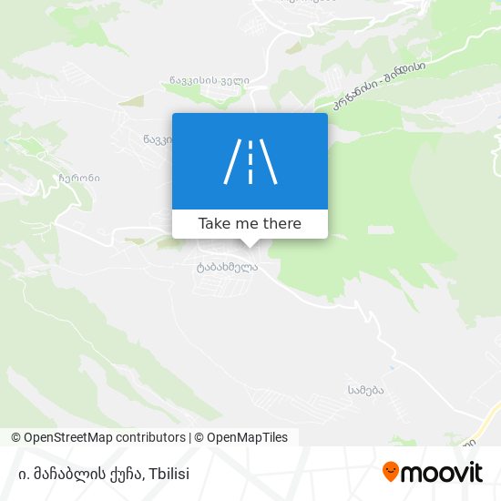 ი. მაჩაბლის ქუჩა map