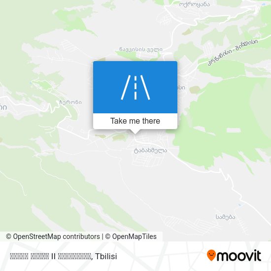 თამარ მეფის II შესახვევი map