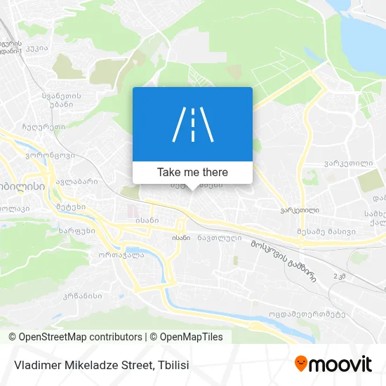 ვლადიმერ მიქელაძის ქუჩა map