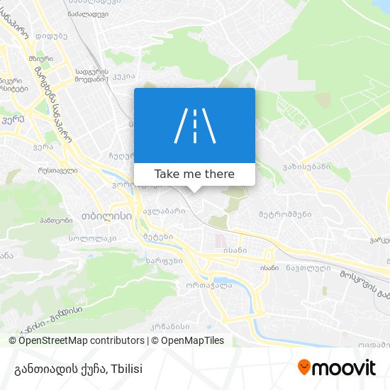 განთიადის ქუჩა map