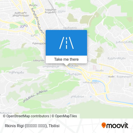 Rkinis Rigi (რკინის რიგი) map