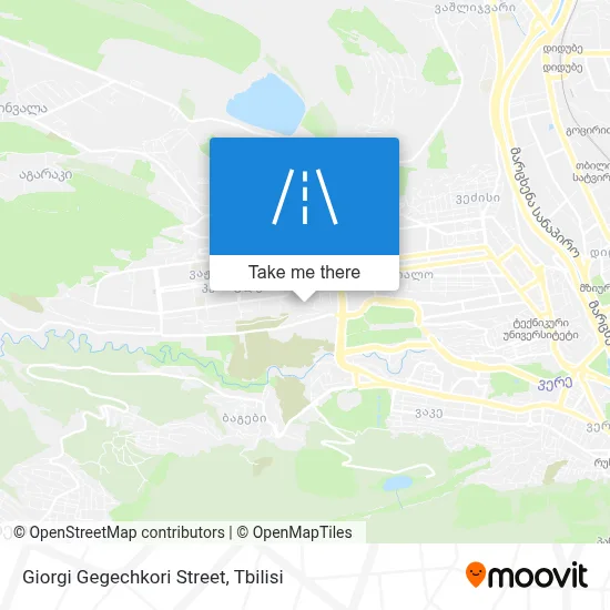 Giorgi Gegechkori Street map