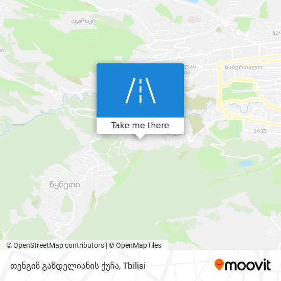 თენგიზ გაზდელიანის ქუჩა map