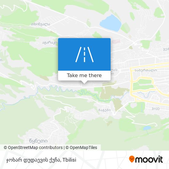 ჯოხარ დუდაევის ქუჩა map