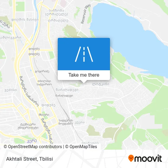 Akhtali Street map