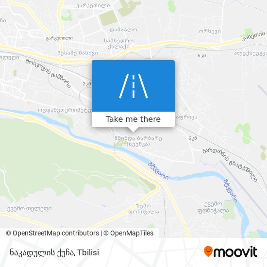 ნაკადულის ქუჩა map