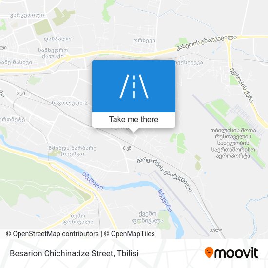 Besarion Chichinadze Street map