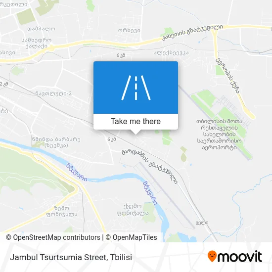 Jambul Tsurtsumia Street map