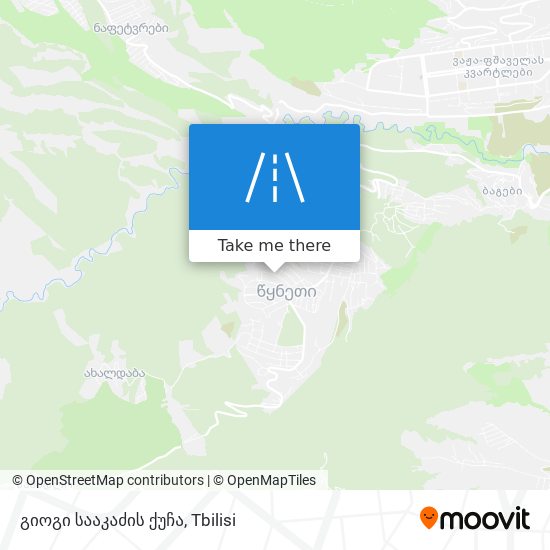 გიოგი სააკაძის ქუჩა map