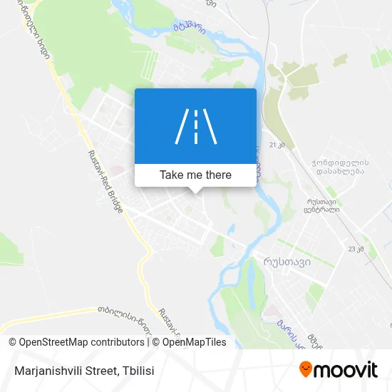 Marjanishvili Street map