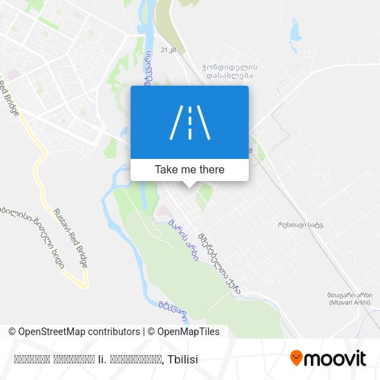 პირველი მაისისის Ii. შესასულელი map