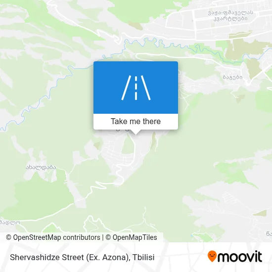Shervashidze Street (Ex. Azona) map