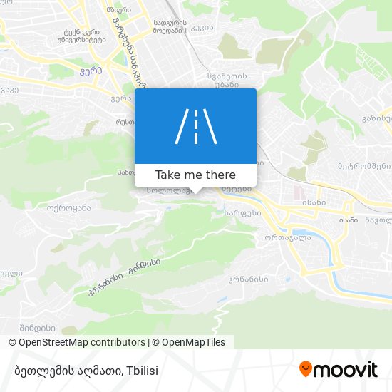 ბეთლემის აღმათი map