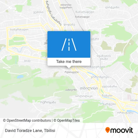 David Toradze Lane map