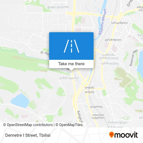 Demetre I Street map
